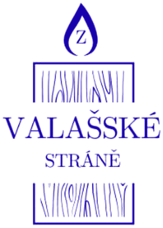 Logo Z Valašské stráně: svíčka s plamínkem a písmenem Z